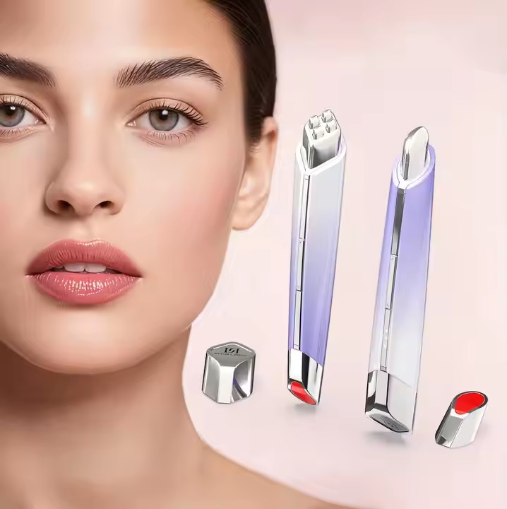 Factory Priced 2-in-1 Rechargeable Home Care Device for Eye & Lip Massage Features