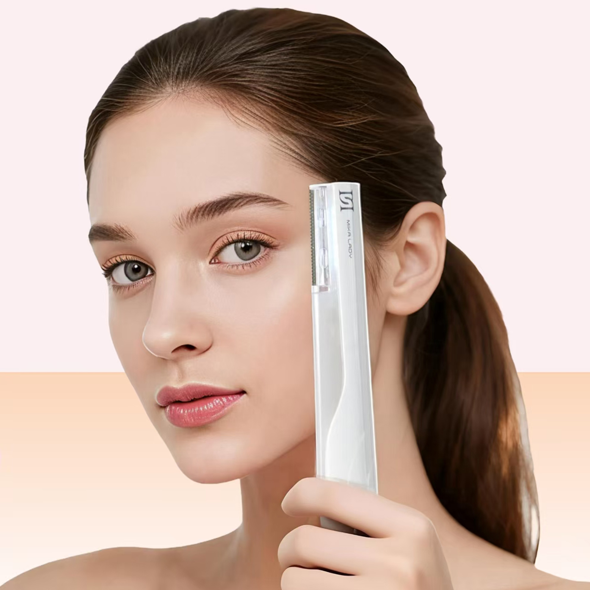 Sonic Technology This Device Effectively Exfoliates Dead Skin Cells and Painless Facial Hair Remover for Smooth Radiant Skin